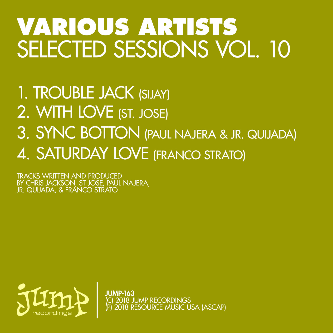 VA - Selected Sessions, Vol. 10 / Jump Recordings