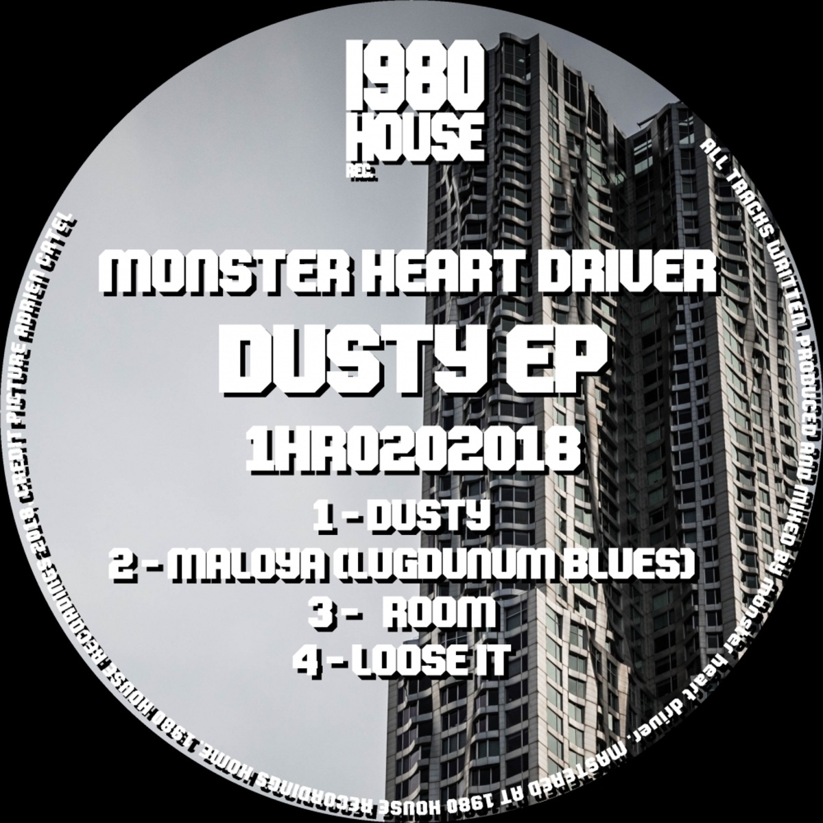 mOnster heart driver - Dusty Ep / 1980 House Recordings