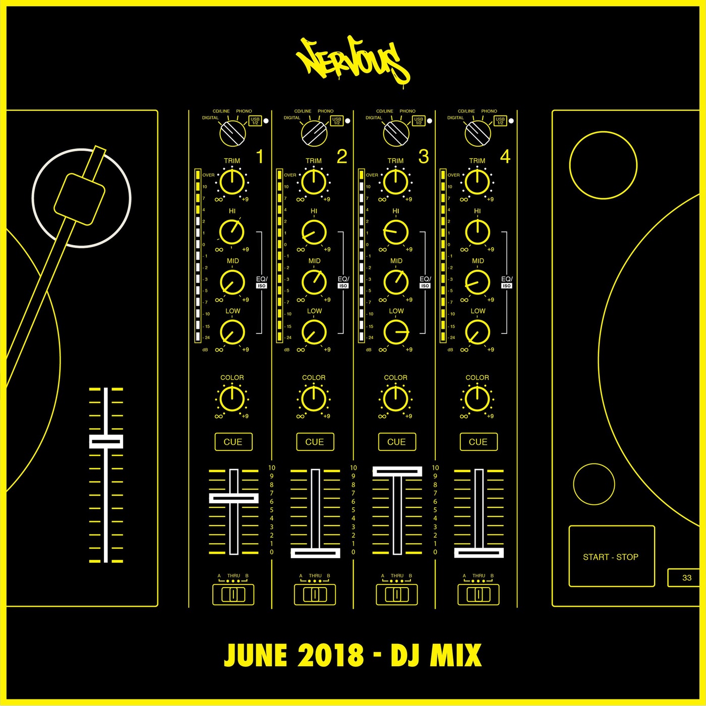 VA - Nervous June 2018: DJ Mix / Nervous Records