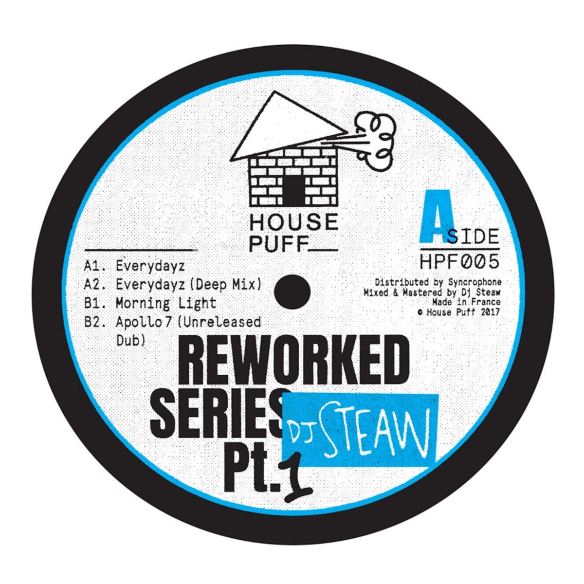 DJ Steaw - Reworked Series, Pt. 1 / House Puff Records