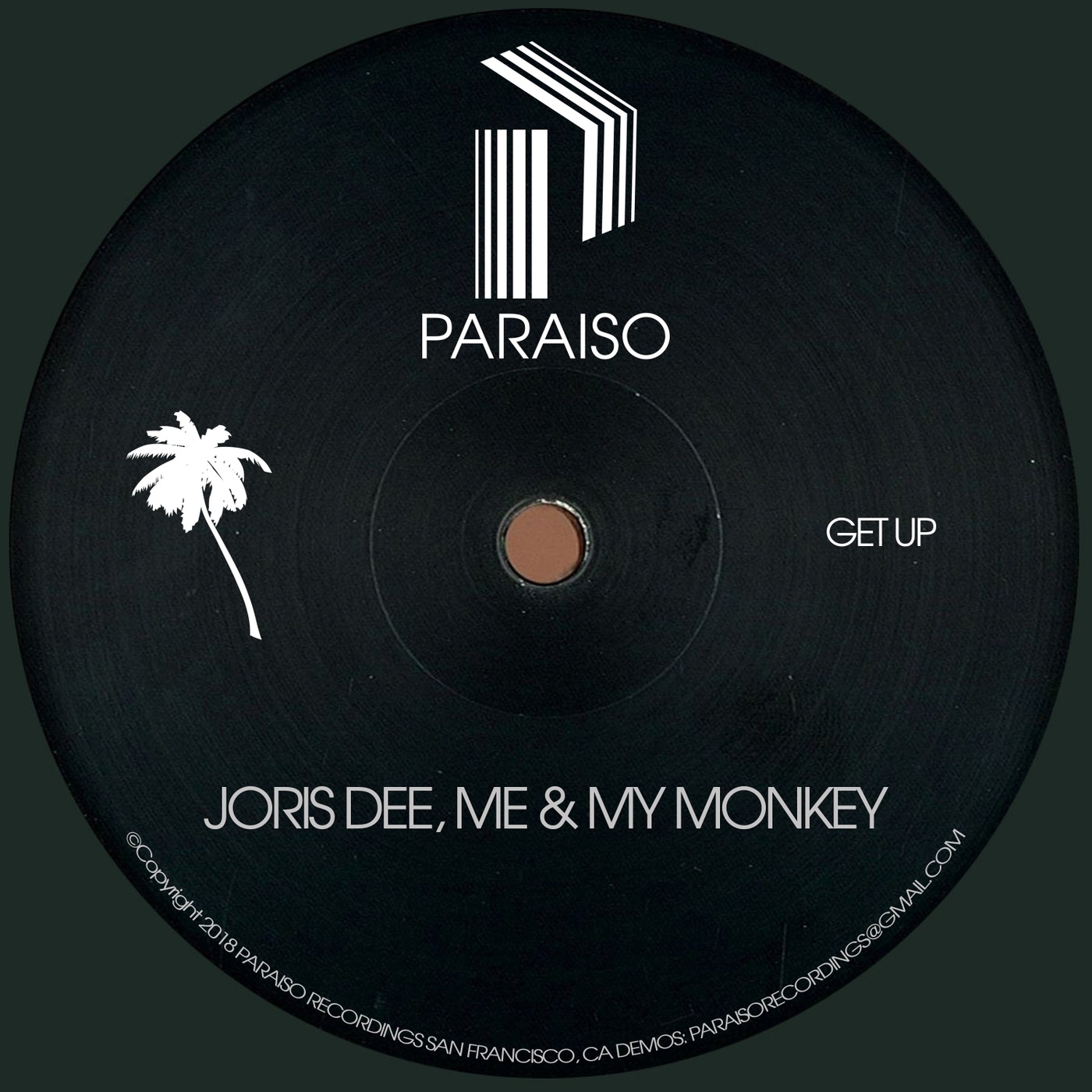 Joris Dee, Me & My Monkey - Get Up / Paraiso Recordings