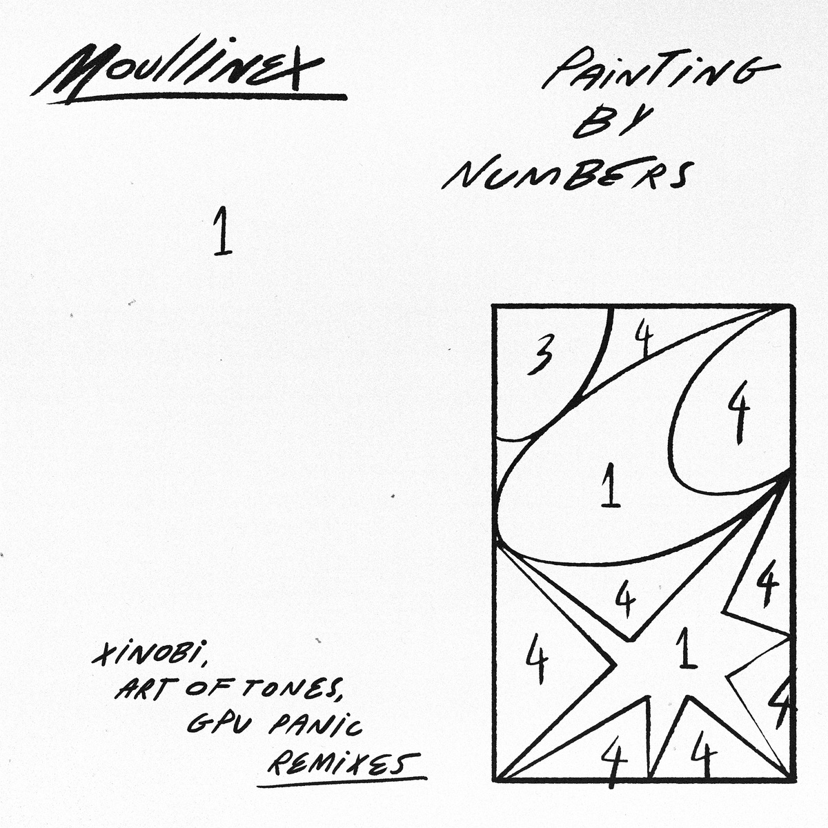 Moullinex - Painting By Numbers Remixes / Discotexas