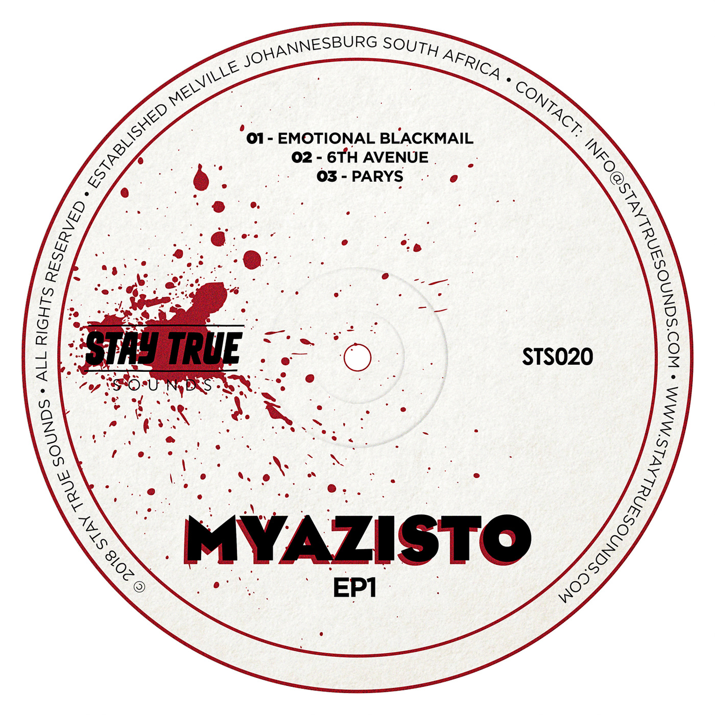 Myazisto - Ep1 / Stay True Sounds