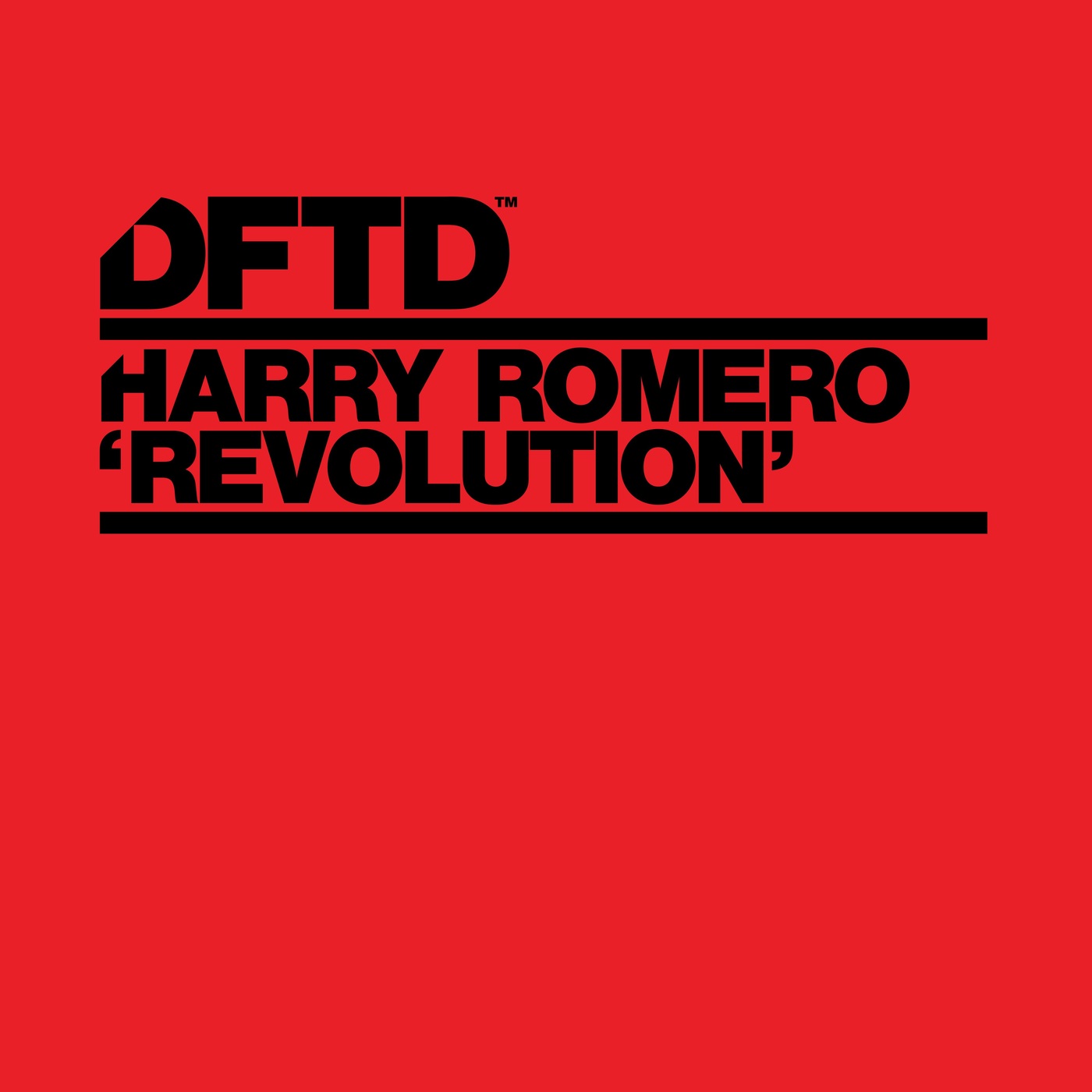 Harry Romero - Revolution (Deep In Jersey Extended Mix) / DFTD