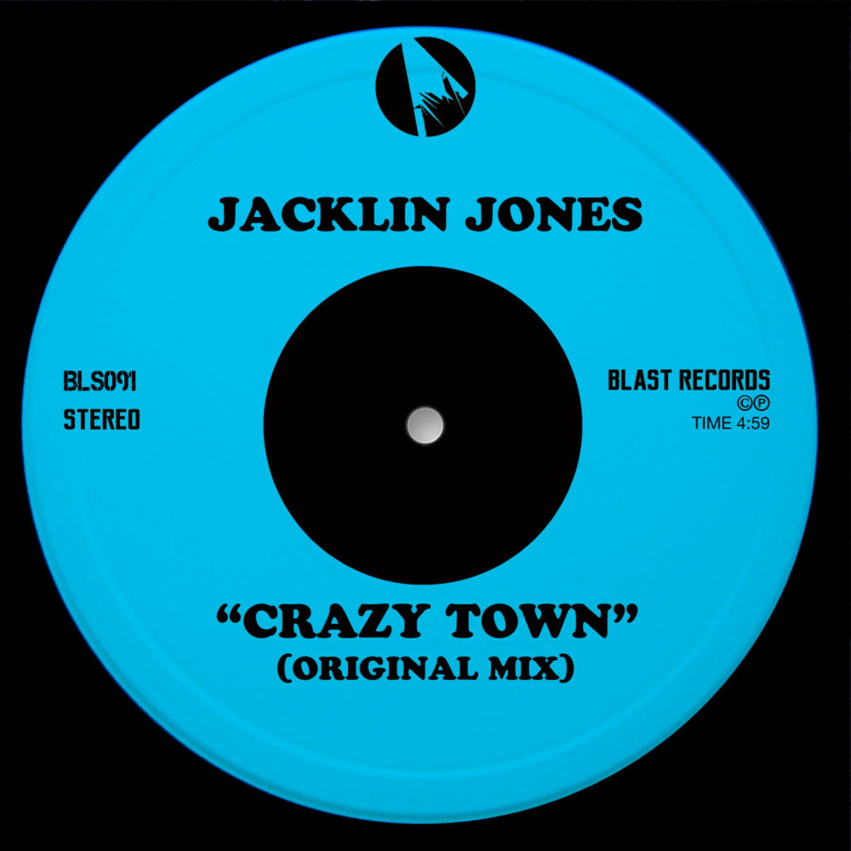 Jacklin Jones - Crazy Town / Blast Records