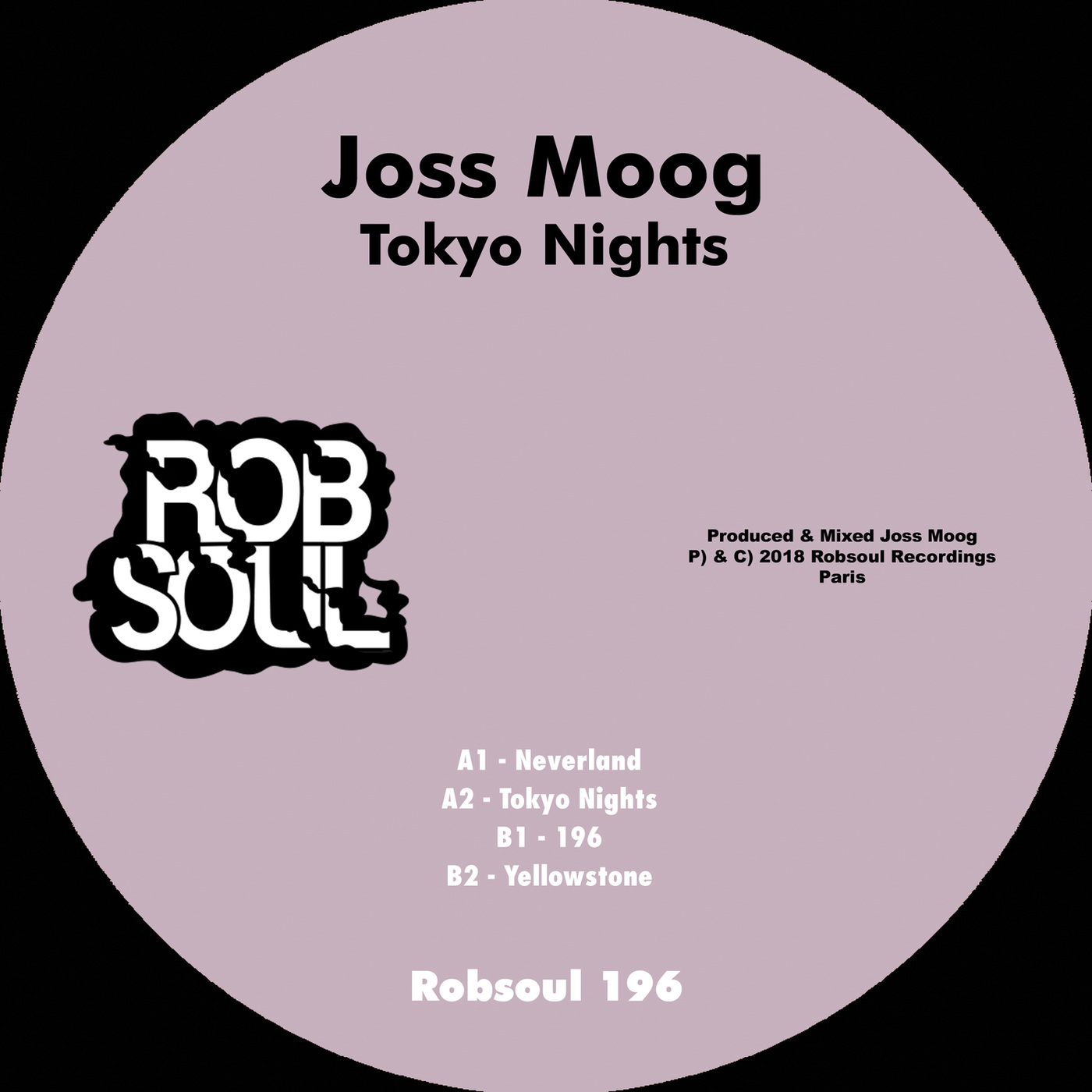 Joss Moog - Tokyo Nights / Robsoul