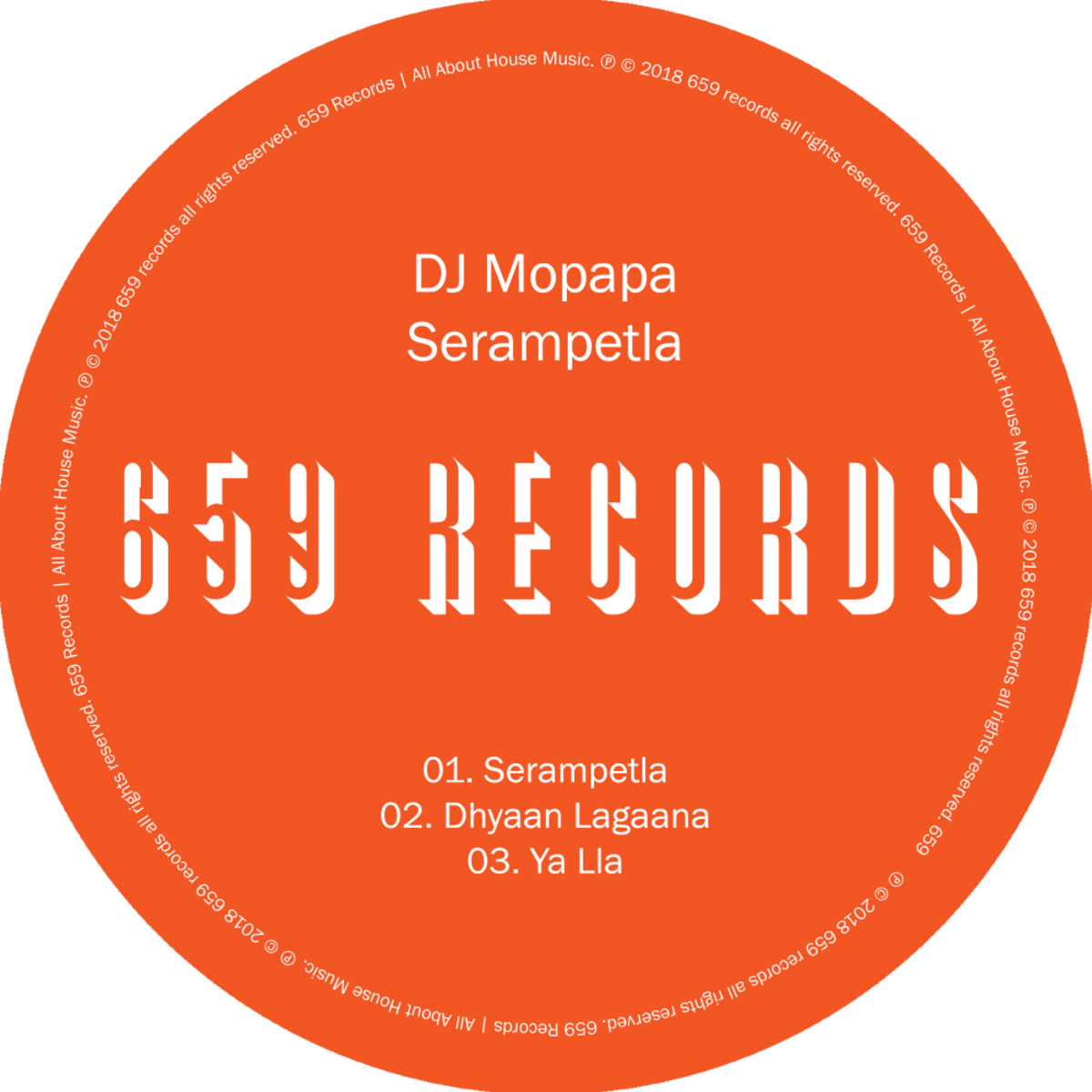 DJ Mopapa - Serampetla / 659 Records