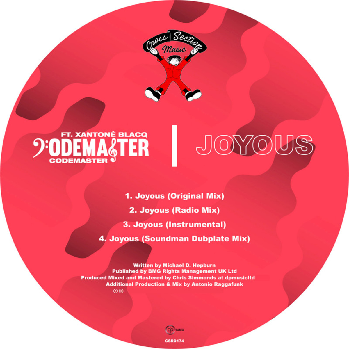 Codemaster - Joyous / Cross Section Music