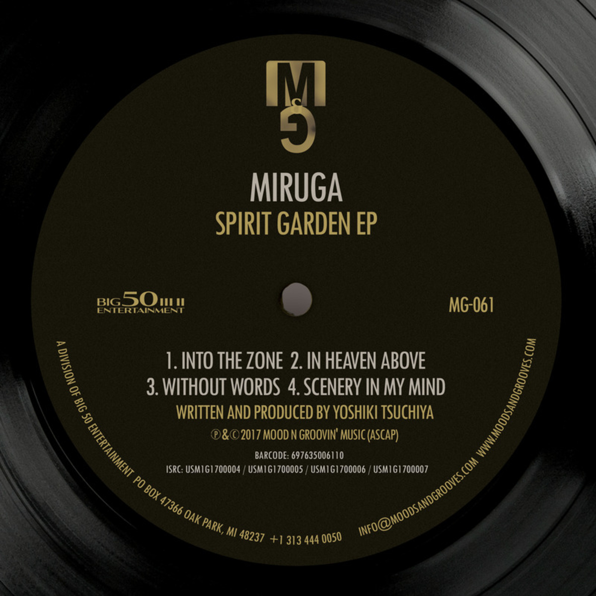Miruga - Spirit Garden EP / Moods & Grooves Records