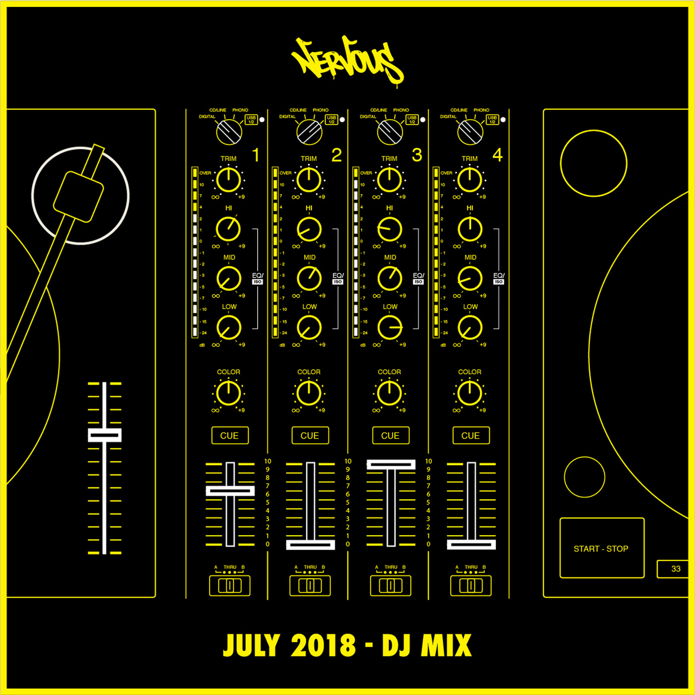 VA - Nervous July 2018: DJ Mix / Nervous Records