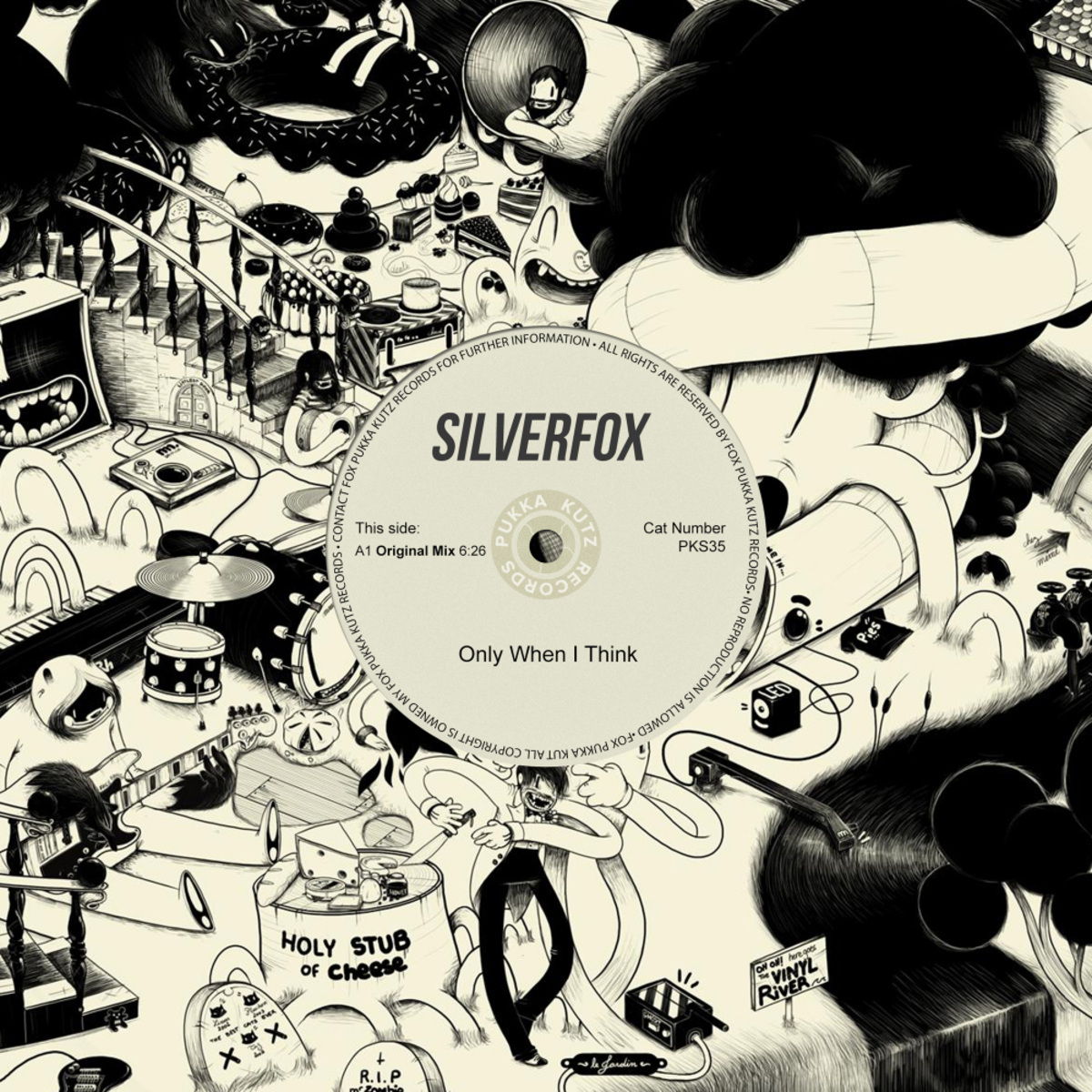 Silverfox - Only When I Think / FOX Pukka Kutz Records