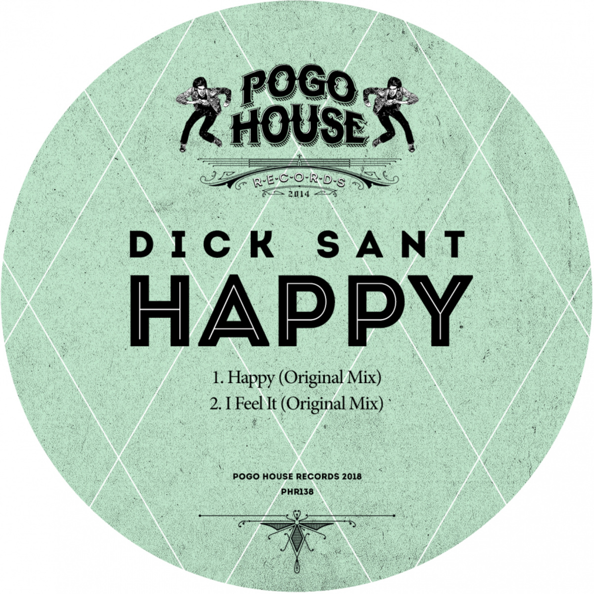 Dick Sant - Happy / Pogo House Records