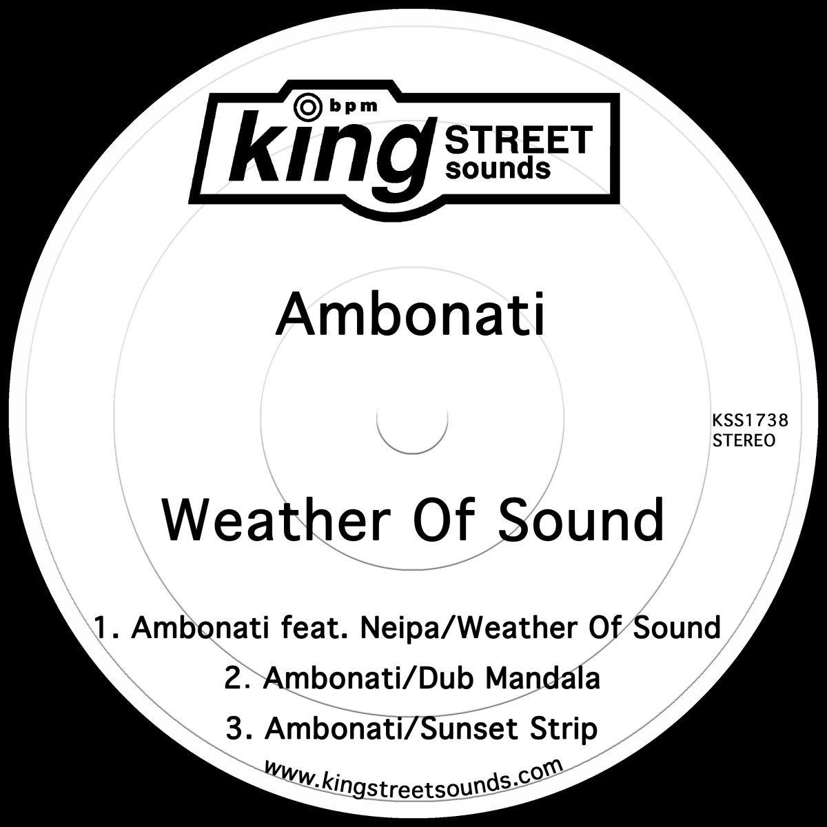 Ambonati - Weather of Sound / King Street Sounds