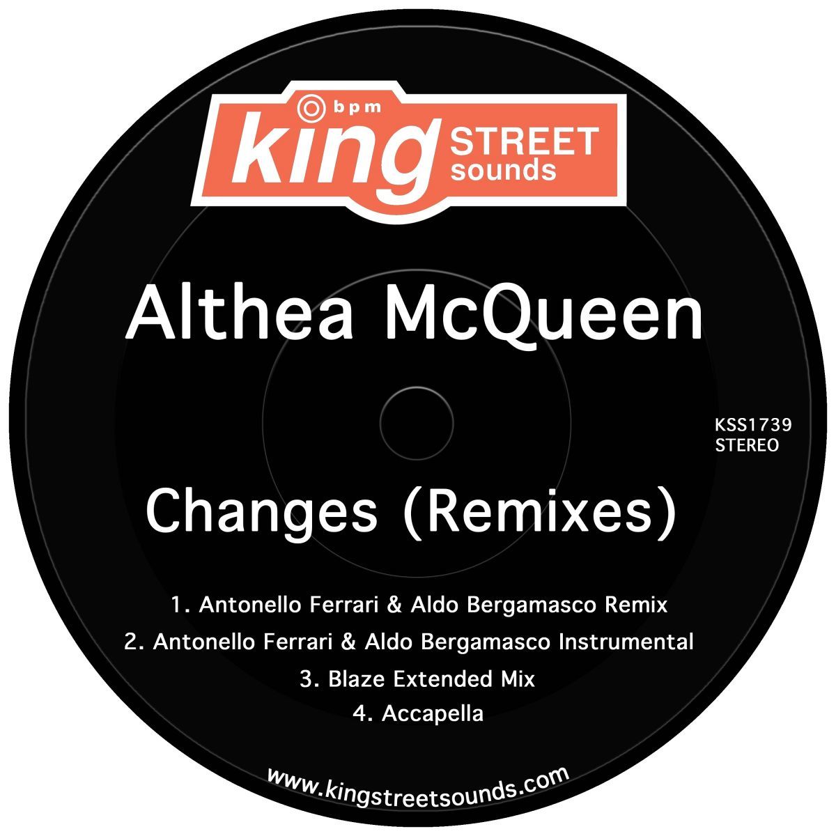 Althea McQueen - Changes (Remixes) / King Street Sounds