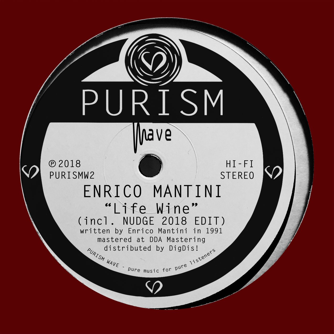 Enrico Mantini - Life Wine (1991 Unreleased) / PURISM Wave