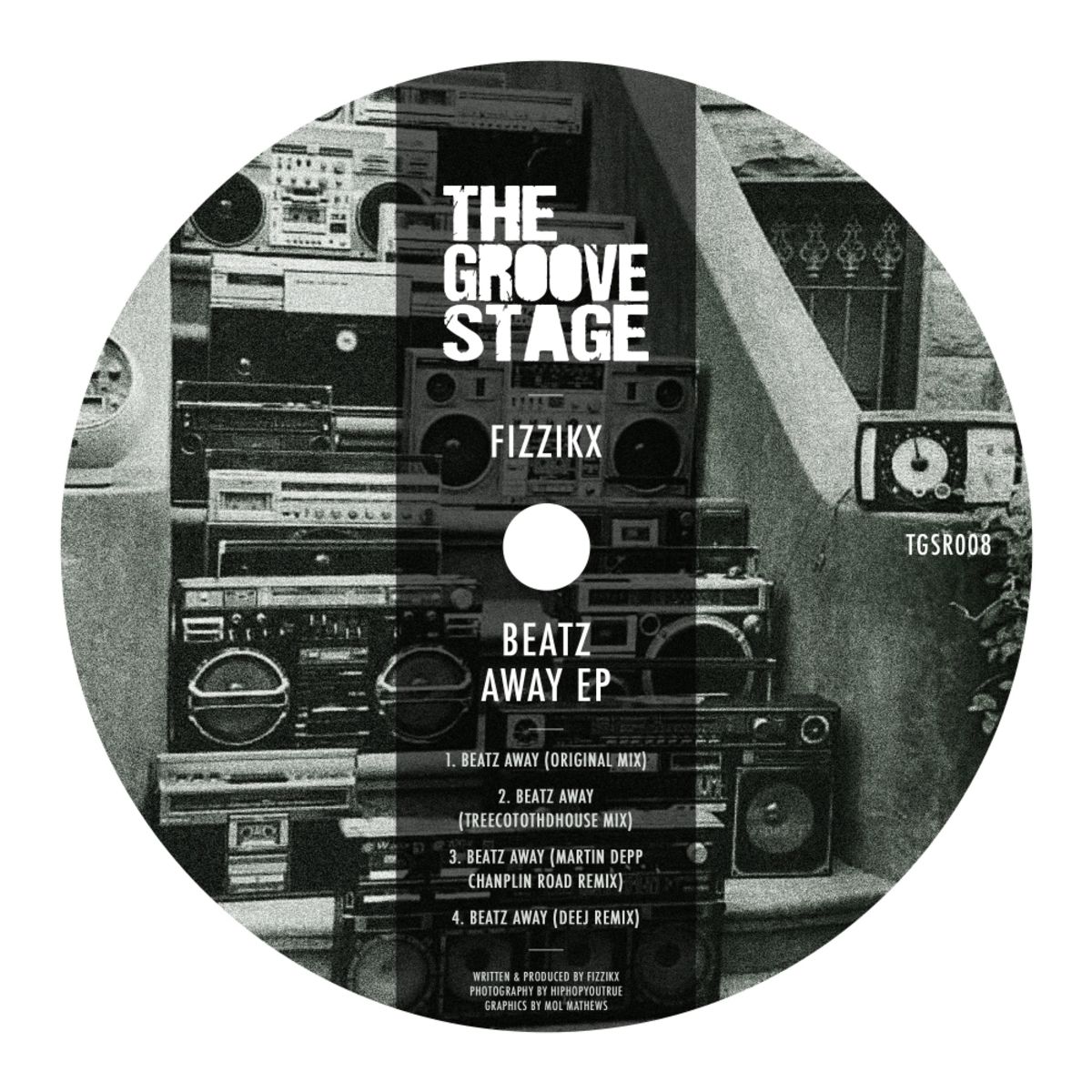 Fizzikx - Beatz Away EP / The Groove Stage