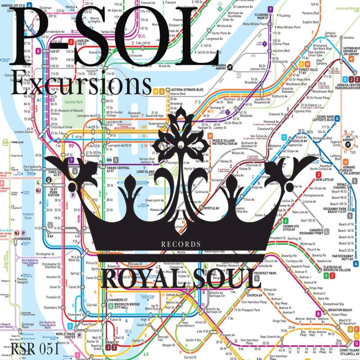 P-Sol - Excursions - EP / Royal Soul Records
