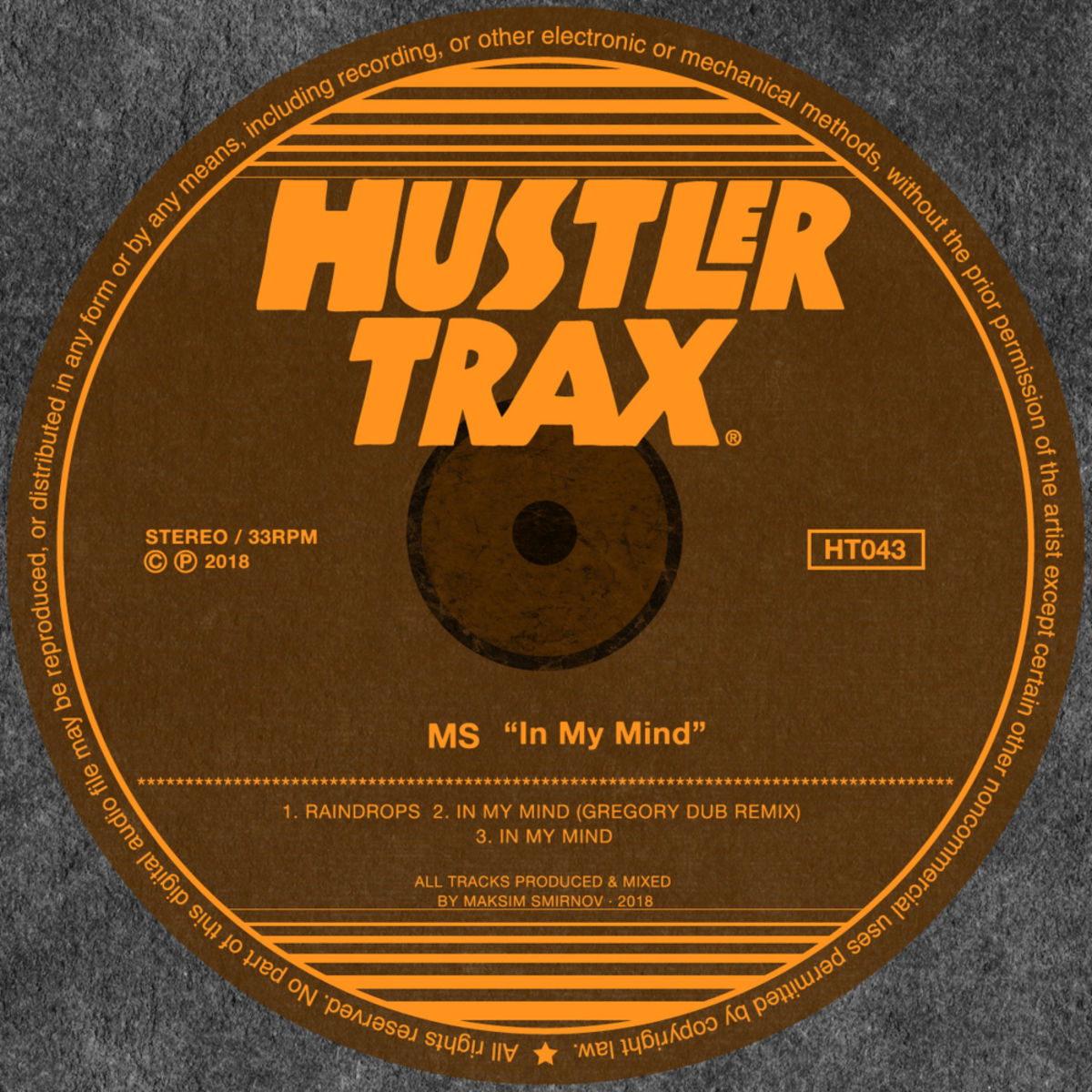 Ms - In My Mind / Hustler Trax