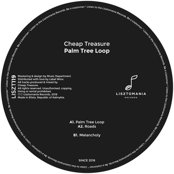 Cheap Treasure - Palm Tree Loop / Lisztomania Records
