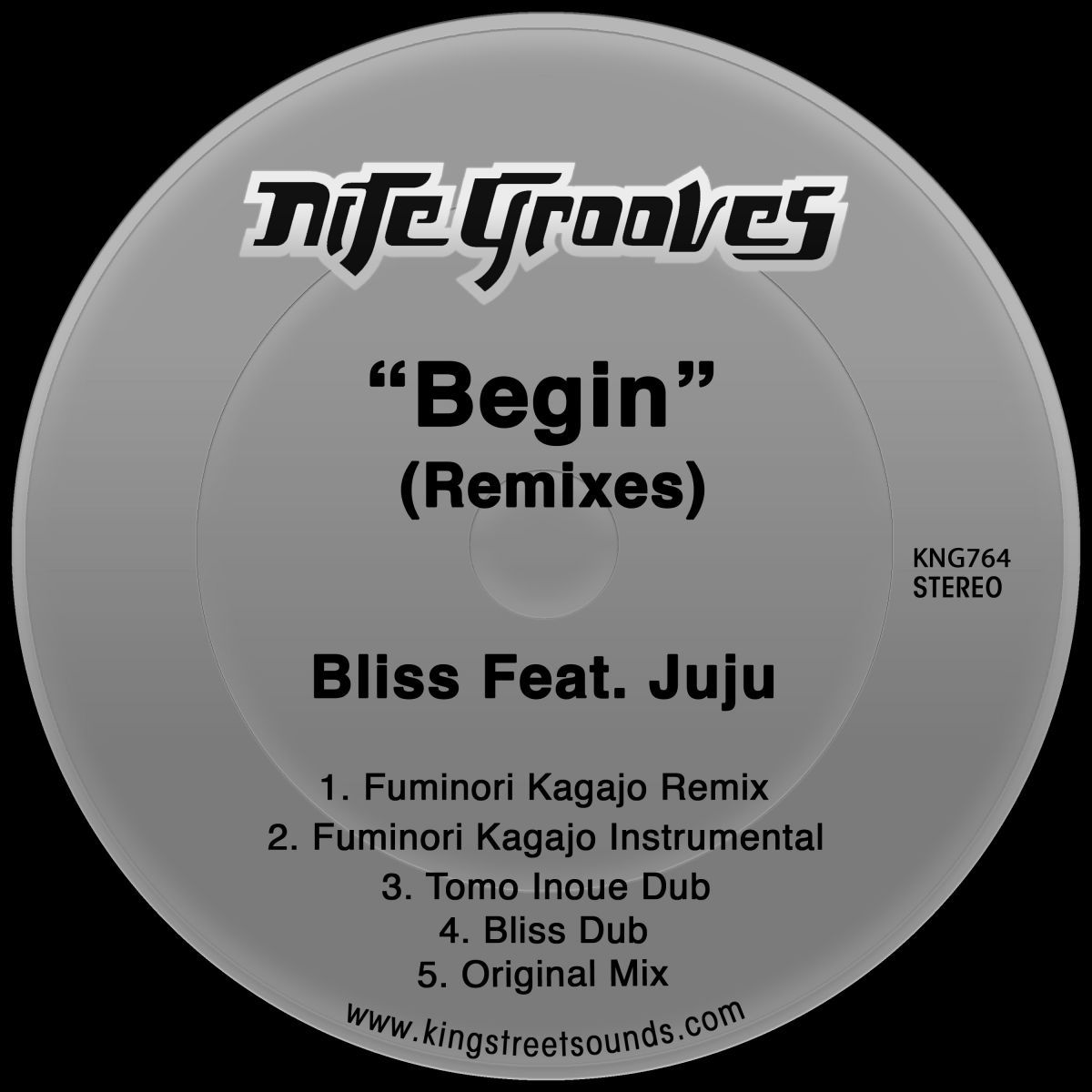 Bliss ft Juju - Begin (Remixes) / Nite Grooves