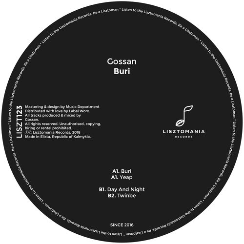 Gossan - Buri / Lisztomania Records