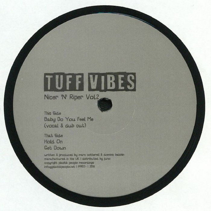 Tuff Vibes - Nicer N Riper EP / Plastik People Recordings