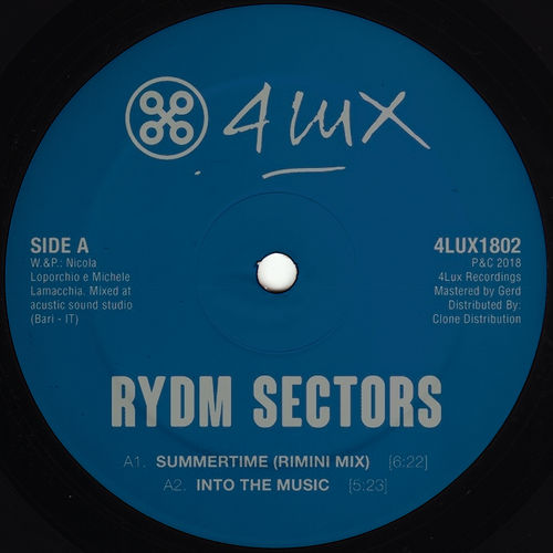 Rydm Sectors - Summertime / 4lux Recordings