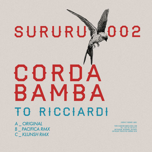 To Ricciardi - Corda Bamba / Sururu Records