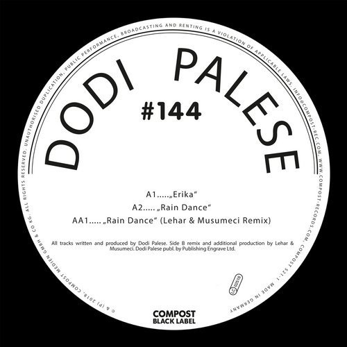 Dodi Palese - Erika / Raindance - Compost Black Label #144 / Compost