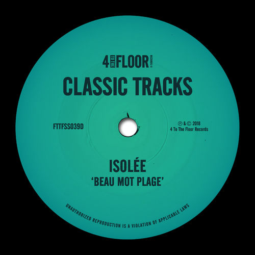 Isolée - Beau Mot Plage / 4 To The Floor Records