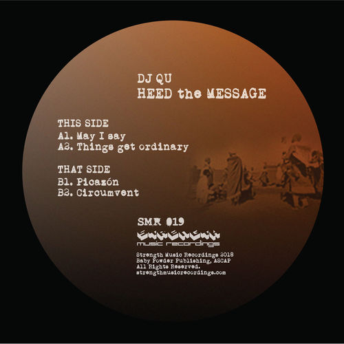 DJ Qu - Heed the Message / Strength Music Recordings