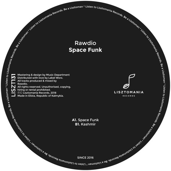 Rawdio - Space Funk / Lisztomania Records