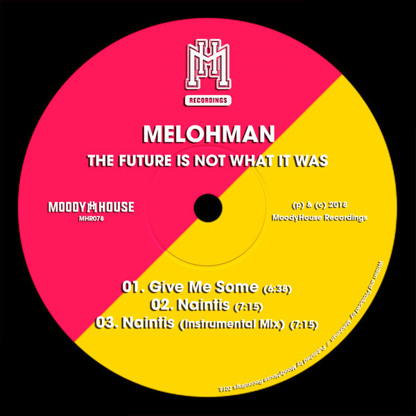 Melohman - The Future Is Not What It Was / MoodyHouse Recordings
