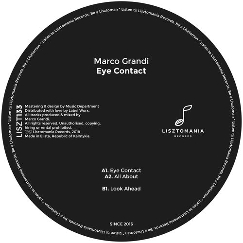 Marco Grandi - Eye Contact / Lisztomania Records
