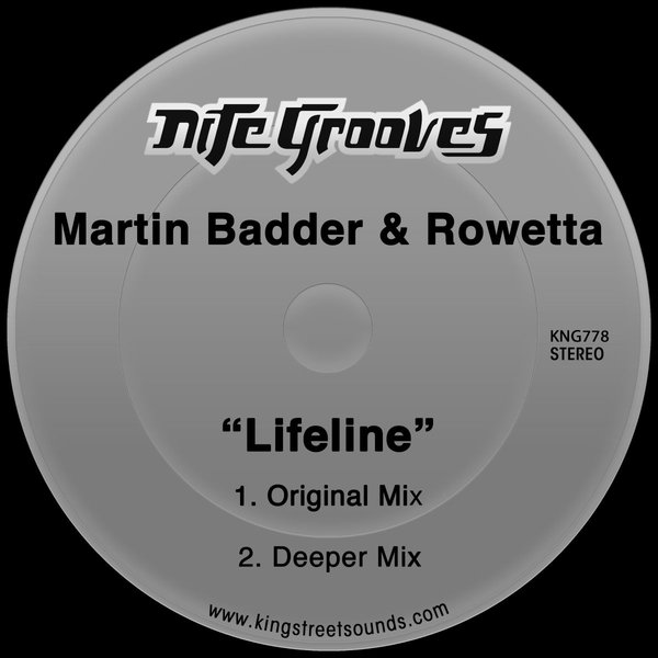 Martin Badder & Rowetta - Lifeline / Nite Grooves