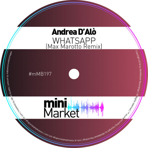 Andrea d'Alo' - Whatsapp / miniMarket recording