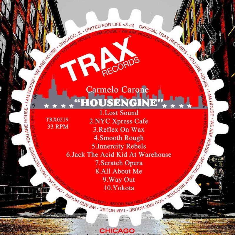 Carmelo Carone - Housengine / Trax Records