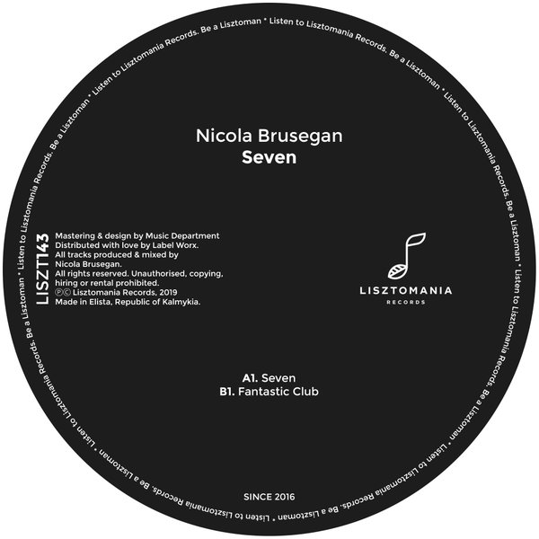 Nicola Brusegan - Seven / Lisztomania Records