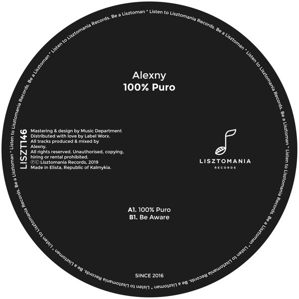 Alexny - 100% Puro / Lisztomania Records