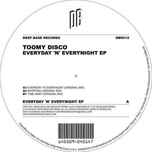 Toomy Disco - Everyday 'n' Everynight / Deep Base Records