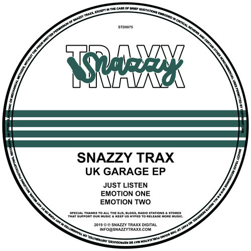 Snazzy Trax - UK Garage EP / Snazzy Traxx