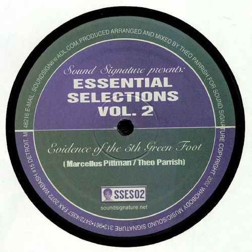 Theo Parrish & Marcellus Pittman - Essential Selections Volume 2 / Sound Signature