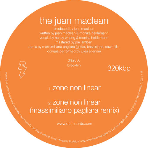 The Juan Maclean - Zone Non Linear / DFA