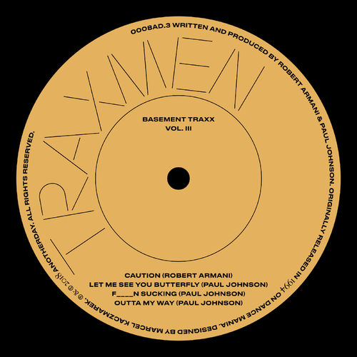 Traxmen - Basement Traxx, Vol. III / Anotherday
