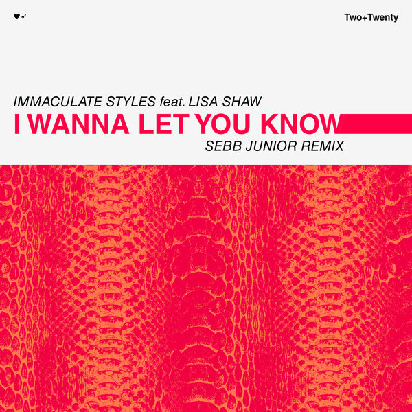 Immaculate Styles feat. Lisa Shaw - I Wanna Let You Know (Sebb Junior Remixes) / Two+ Twenty