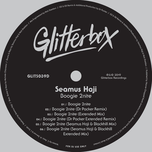 Seamus Haji - Boogie 2nite / Glitterbox Recordings