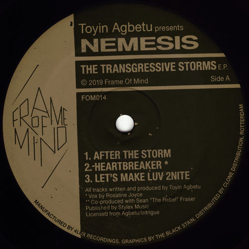 Nemesis - The Transgressive Storms EP / Frame of Mind