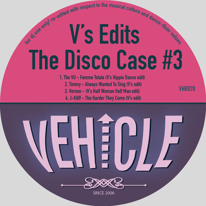 V's Edits - The Disco Case#3 / Vehicle