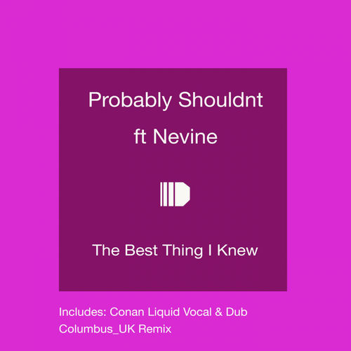 Probably Shouldn’t ft Nevine - The Best Thing I Knew / DRUM Records