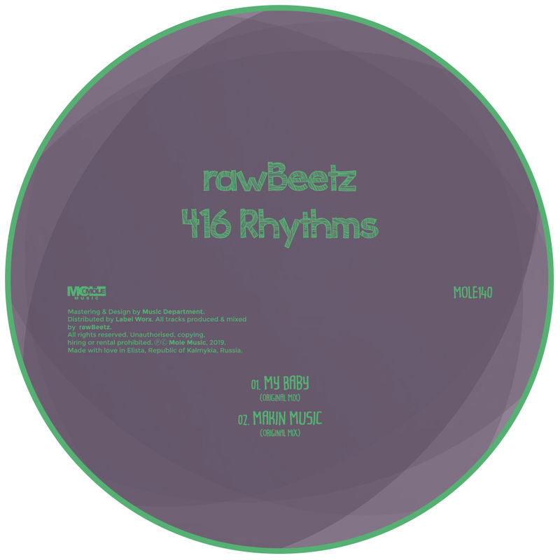 rawBeetz - 416 Rhythms / Mole Music